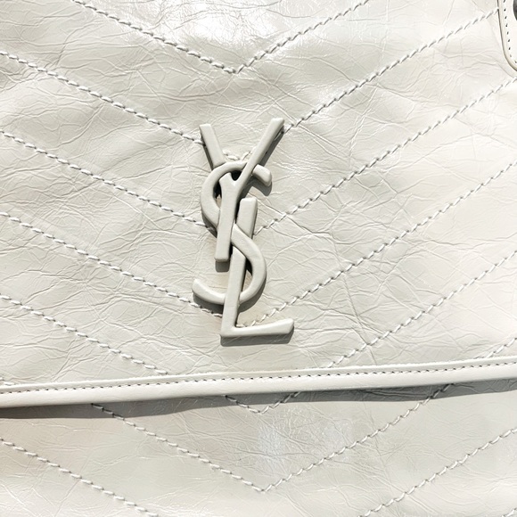 Saint Laurent Handbags - LIKE NEW AUTHENTIC  YSL  MEDIUM NIKI CRINKLED LEATHER BAG NEVER BEEN USED
